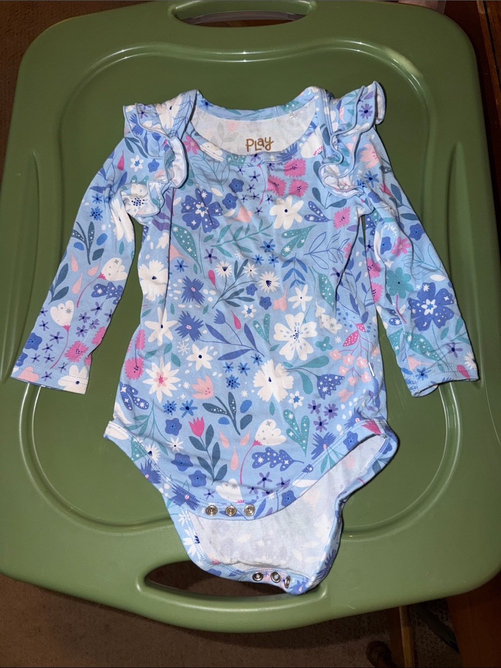 Little Sleepies Winter Play Onesie